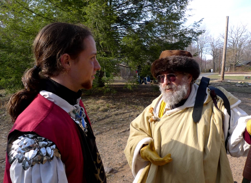 Sorel and Father Edwin Haroldson